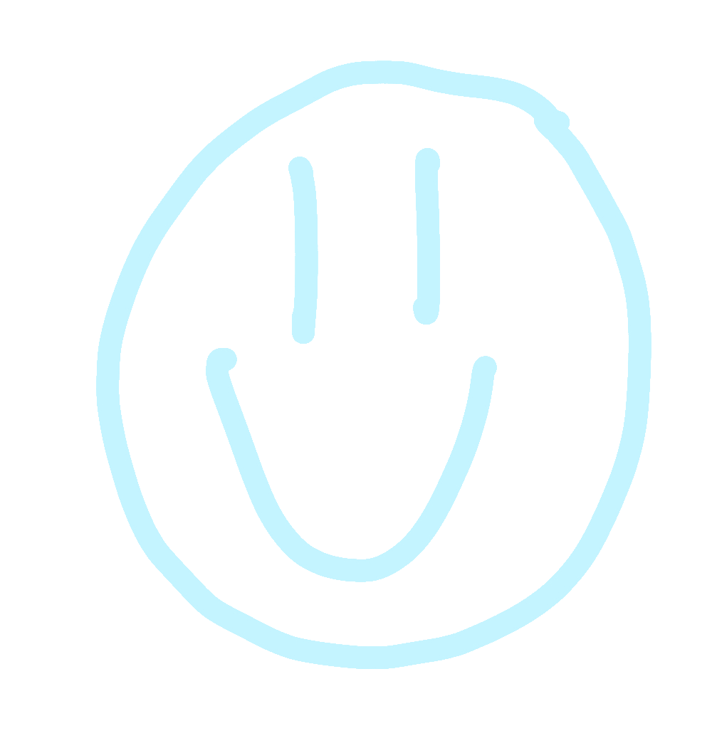 blue smileyface